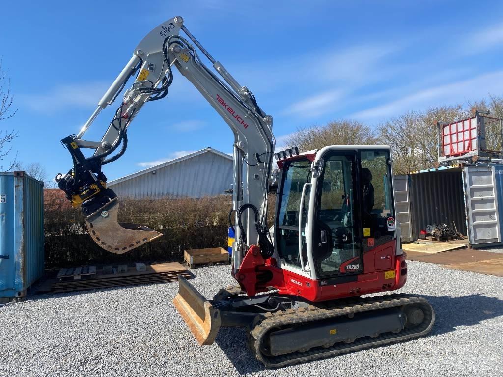 Takeuchi TB 260 Mini rýpadla < 7t