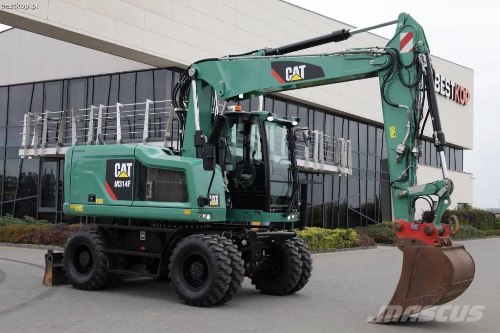 CAT M314F Kolová rýpadla