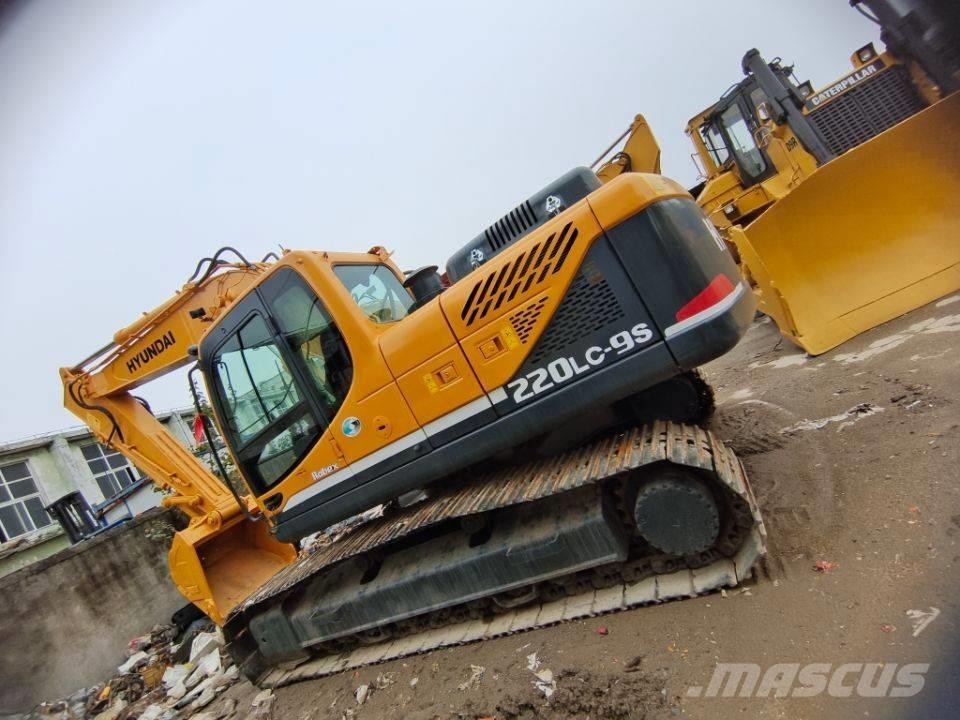 Hyundai 220LC -9S Pásová rýpadla