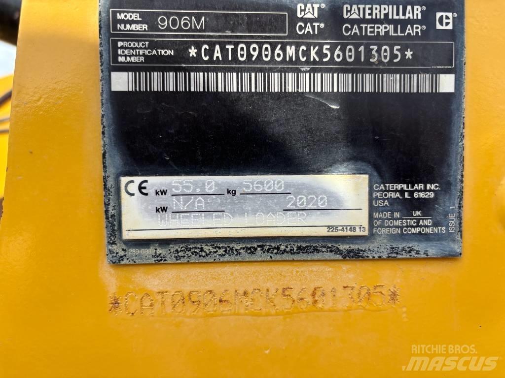CAT 906 M Kolové nakladače