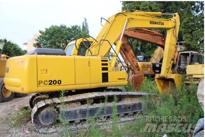 Komatsu PC 200-6 Pásová rýpadla