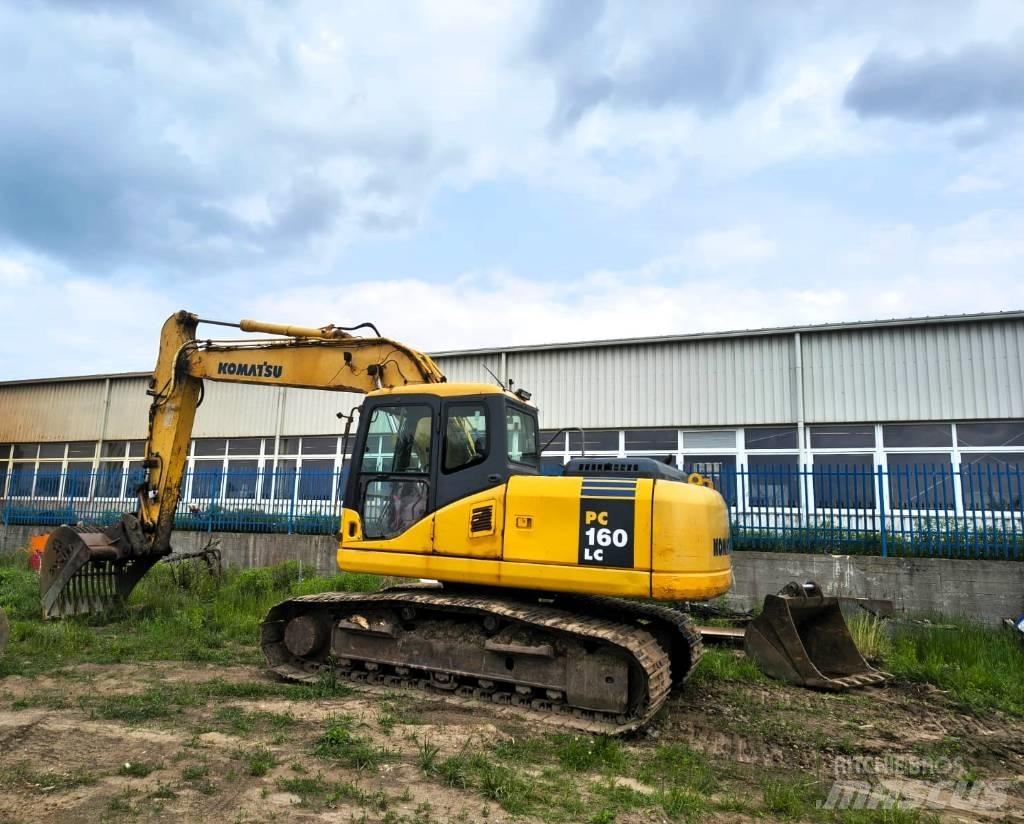 Komatsu PC 160 LC-7K Pásová rýpadla