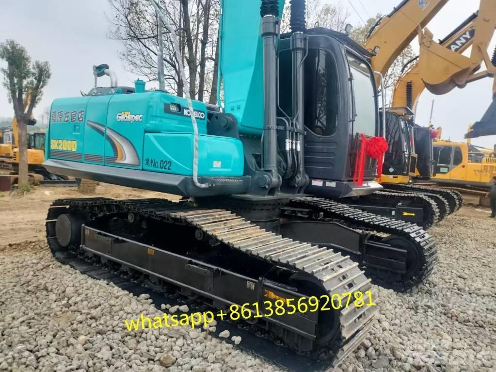 Kobelco SK 200 Pásová rýpadla