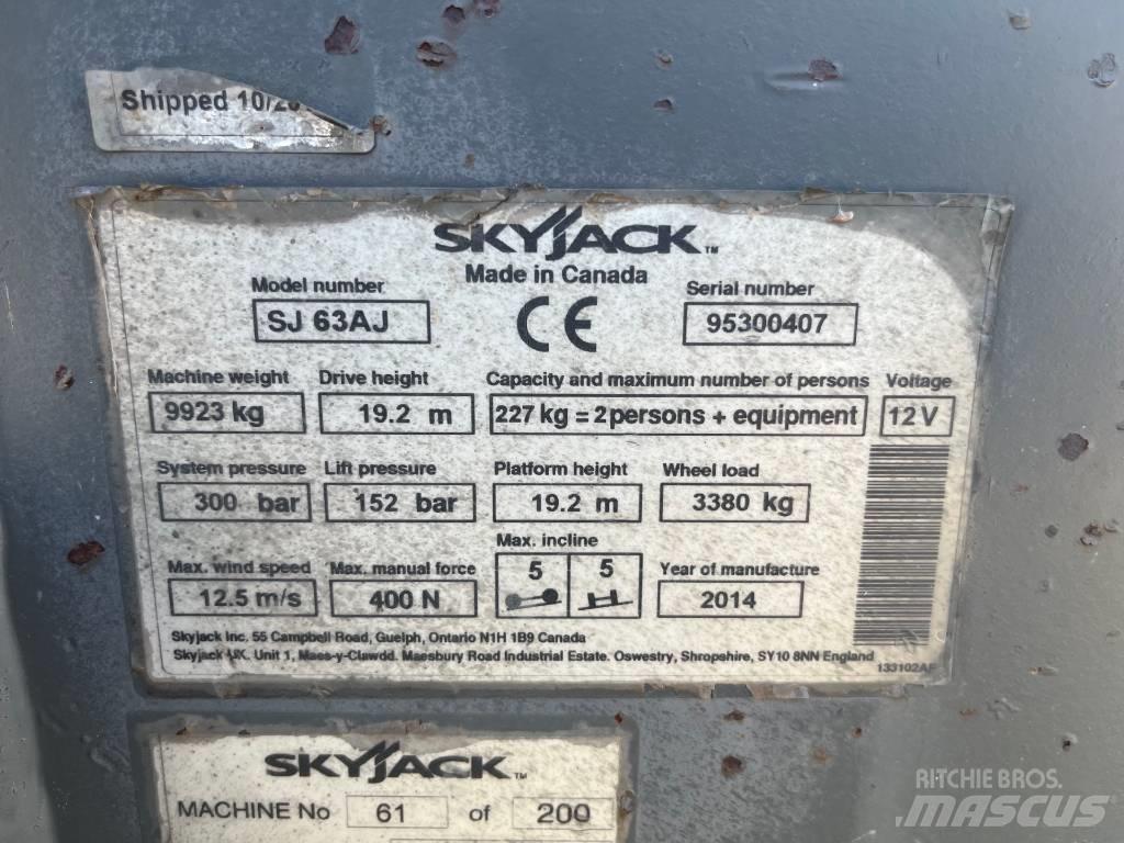 SkyJack SJ 63 AJ Kloubové plošiny