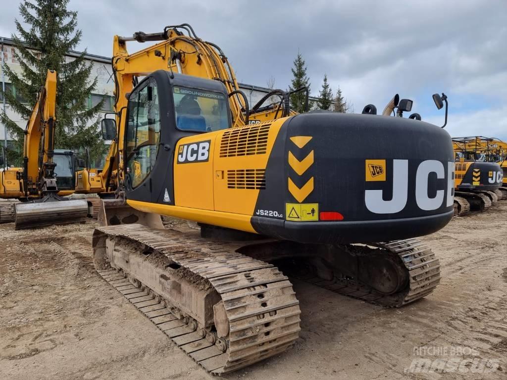 JCB JS 220 LC Pásová rýpadla