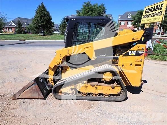 CAT 249D Smykem řízené nakladače