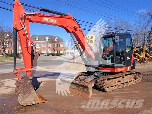 Kubota KX080-4 Pásová rýpadla