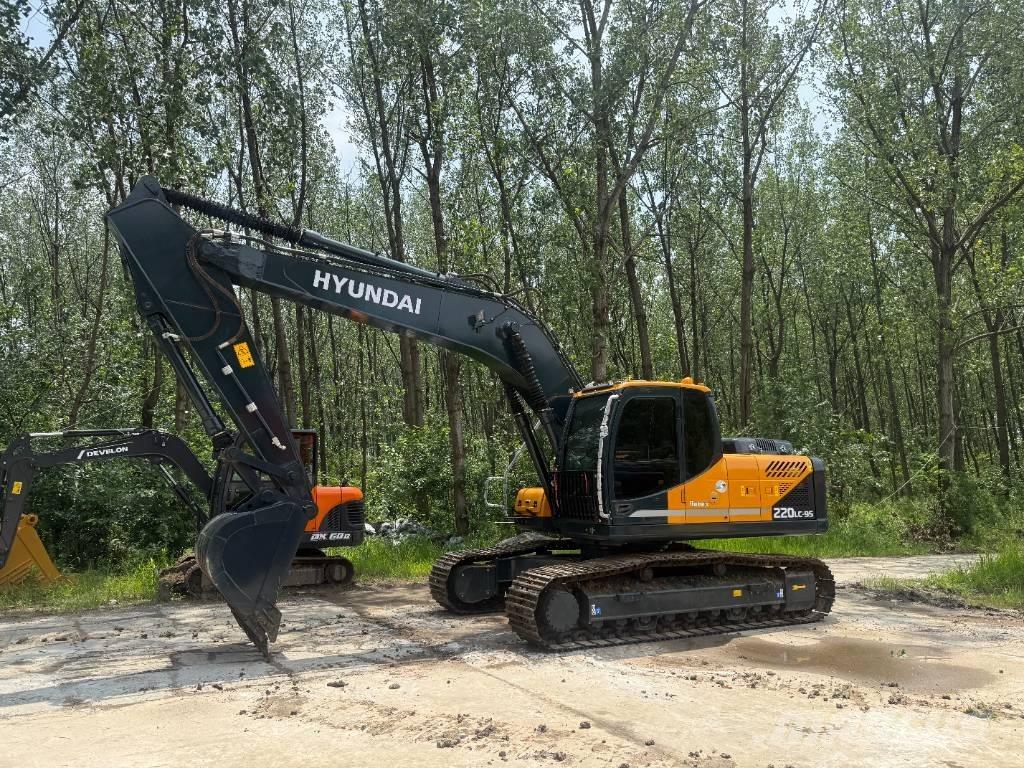 Hyundai R220LC-9S Pásová rýpadla