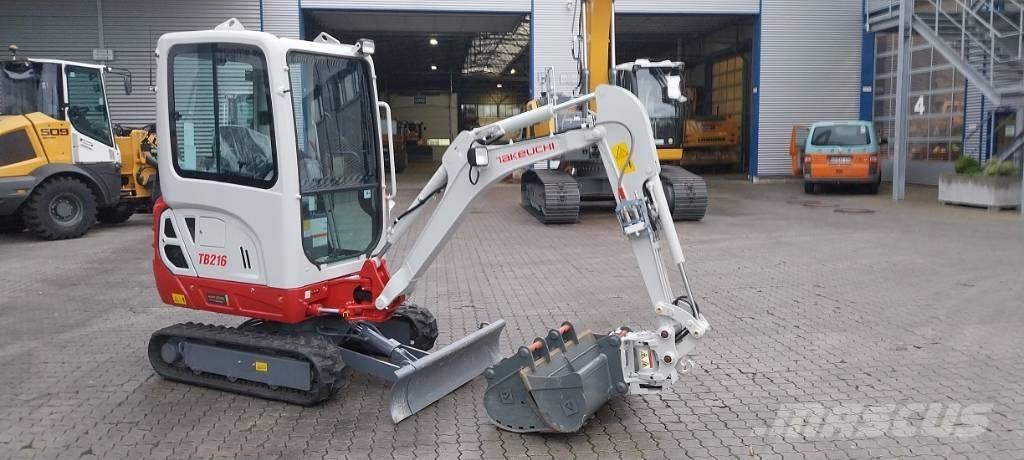 Takeuchi TB 216 A Mini rýpadla < 7t