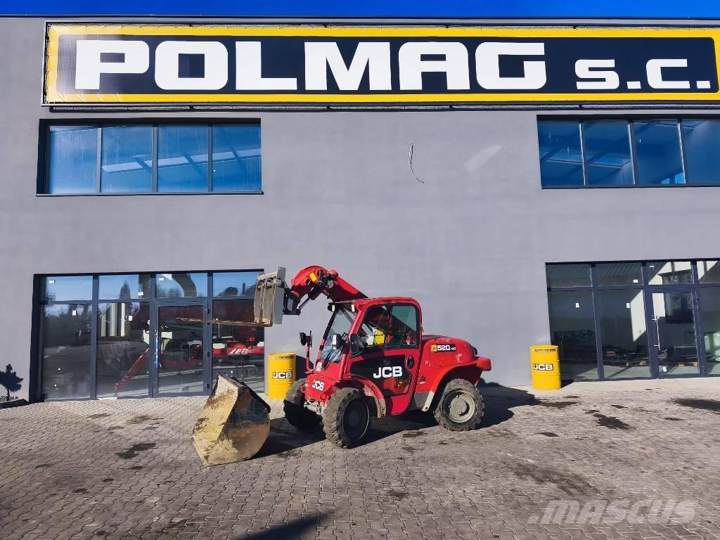 JCB 520-40 Teleskopické manipulátory