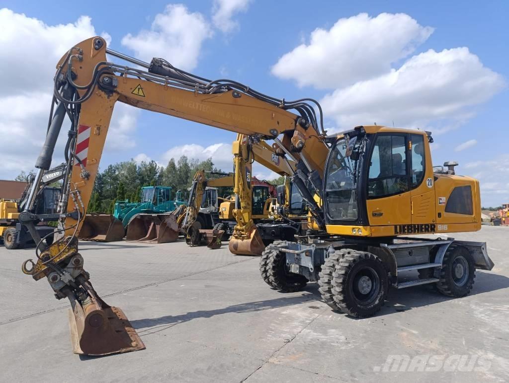 Liebherr A 916 Kolová rýpadla