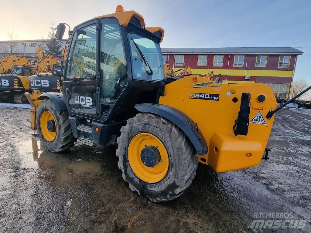 JCB 540-140 Hi-Viz Teleskopické manipulátory