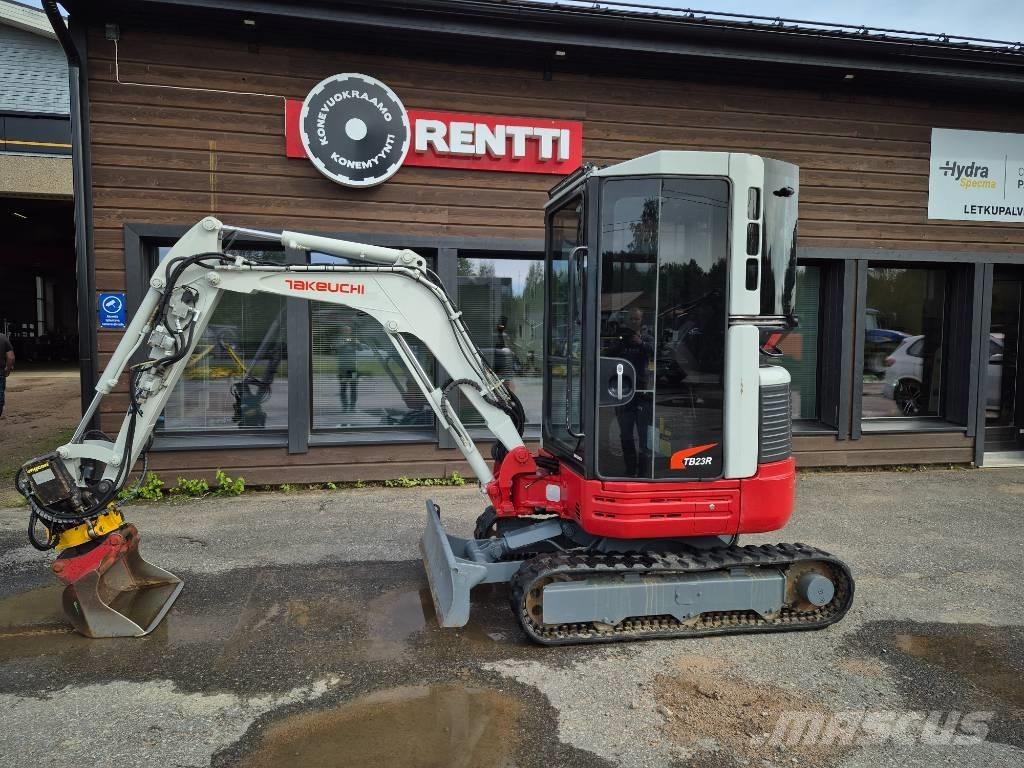 Takeuchi 23R Mini rýpadla < 7t