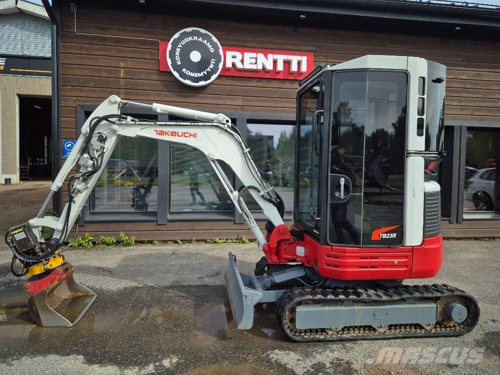Takeuchi 23R Mini rýpadla < 7t