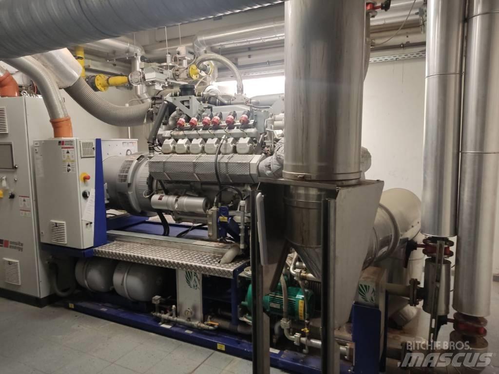 MTU 12V400 GS Plynové generátory