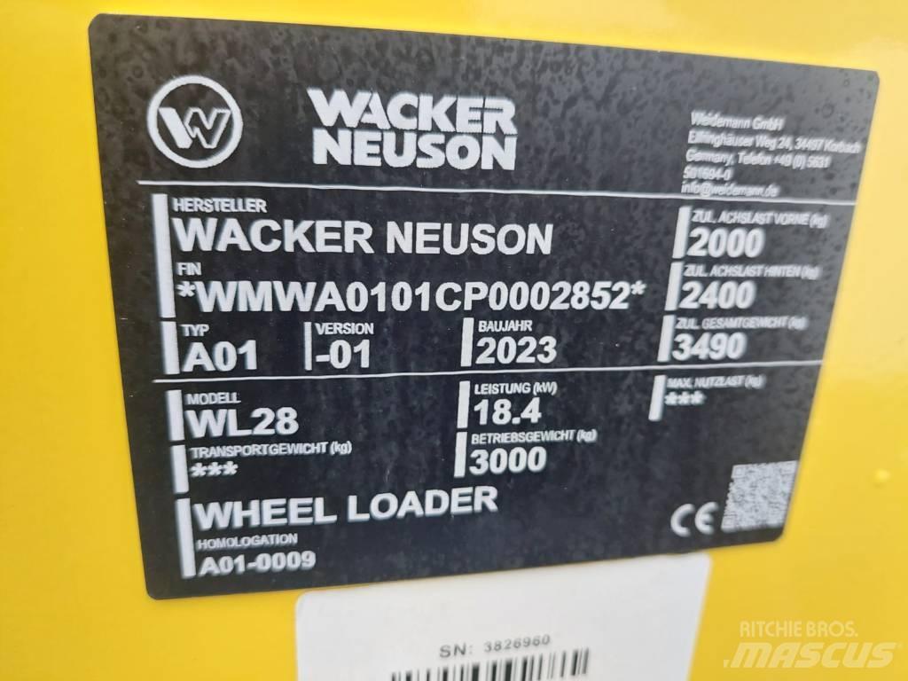 Wacker Neuson WL28 Kolové nakladače