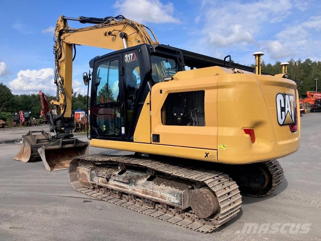 CAT 317 Pásová rýpadla