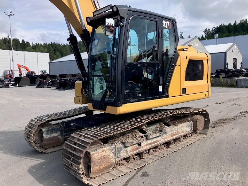 CAT 317 Pásová rýpadla