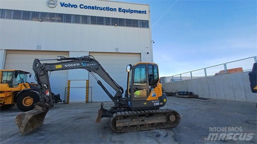 Volvo ECR 88 D Mini rýpadla < 7t