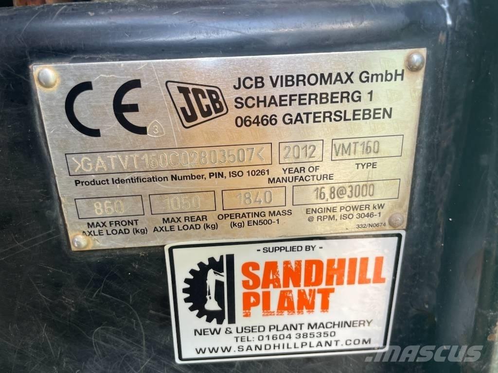 JCB VMT 160-80 Tandemové válce