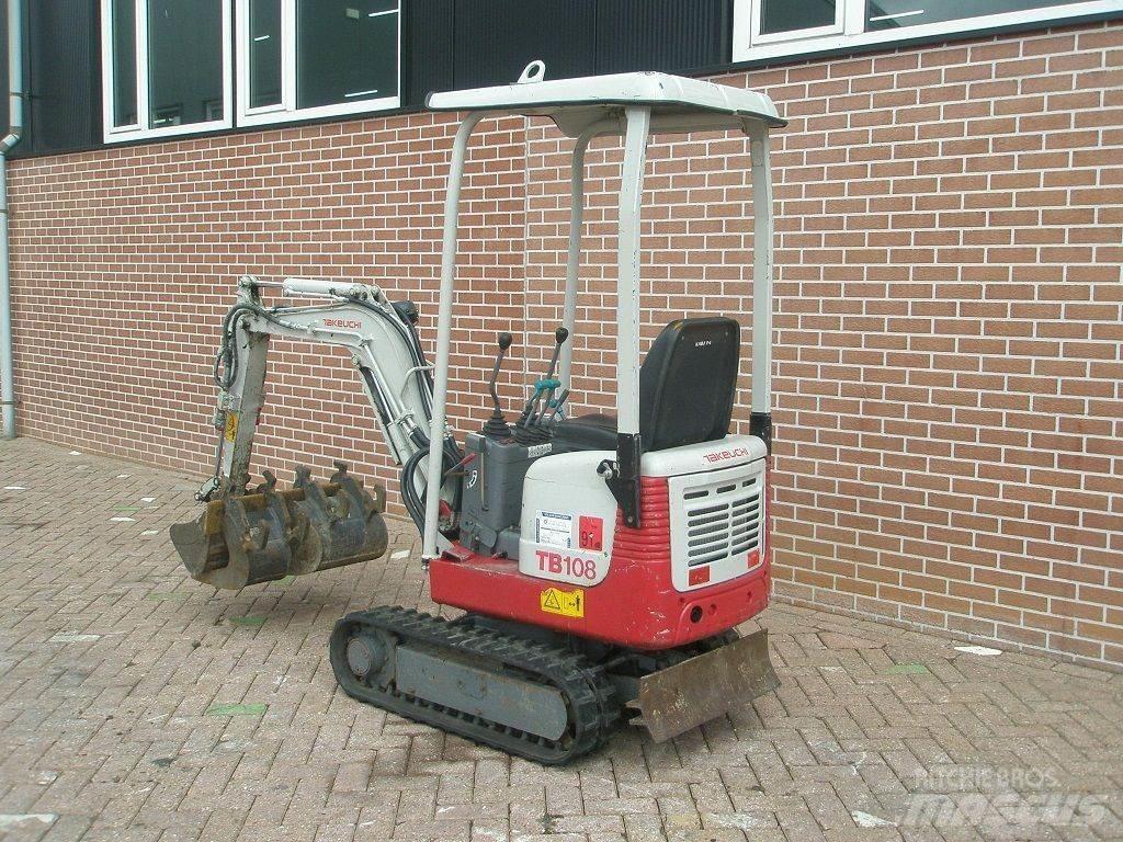 Takeuchi TB108 Mini rýpadla < 7t