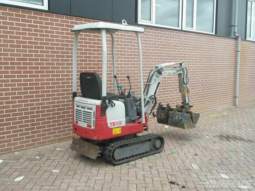 Takeuchi TB108 Mini rýpadla < 7t