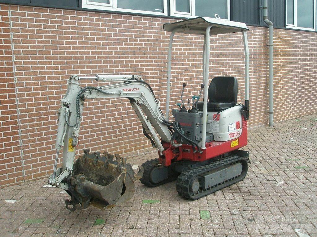 Takeuchi TB108 Mini rýpadla < 7t