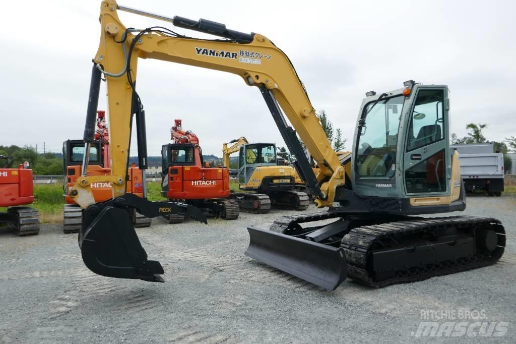 Yanmar SV 100-1 Pásová rýpadla
