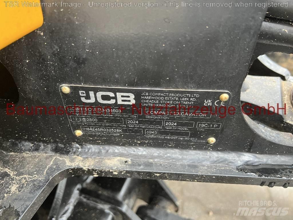 JCB 19C -Demo- Mini rýpadla < 7t