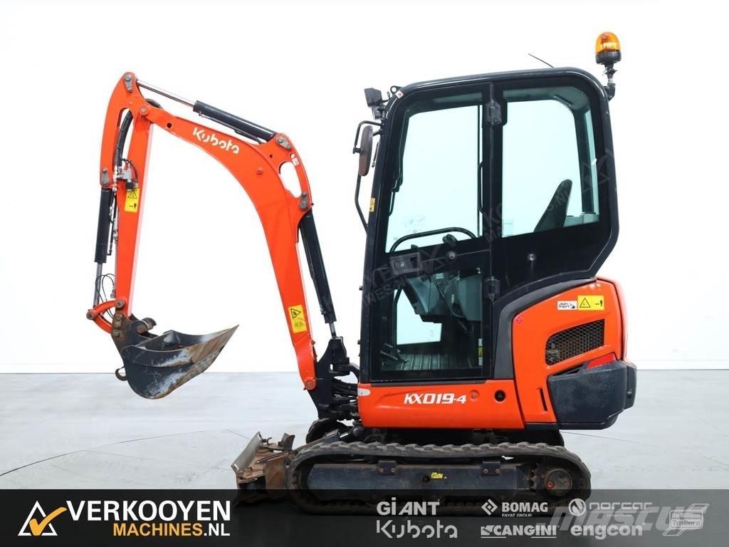 Kubota KX019-4 Mini rýpadla < 7t