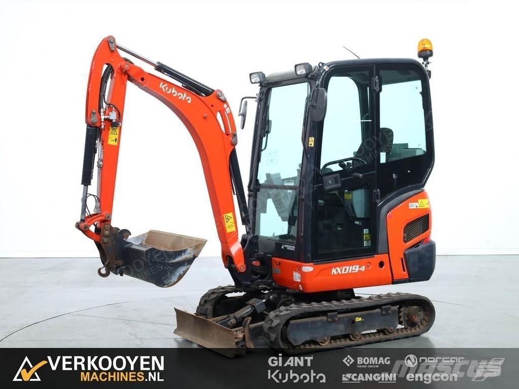 Kubota KX019-4 Mini rýpadla < 7t
