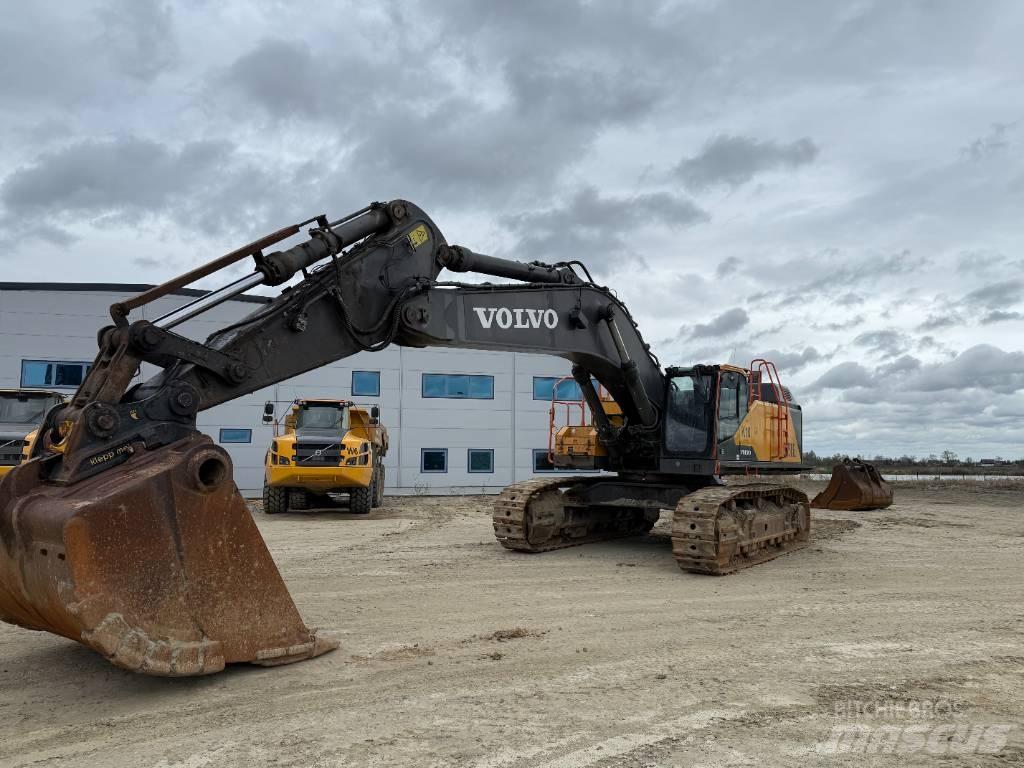 Volvo EC 750 Pásová rýpadla