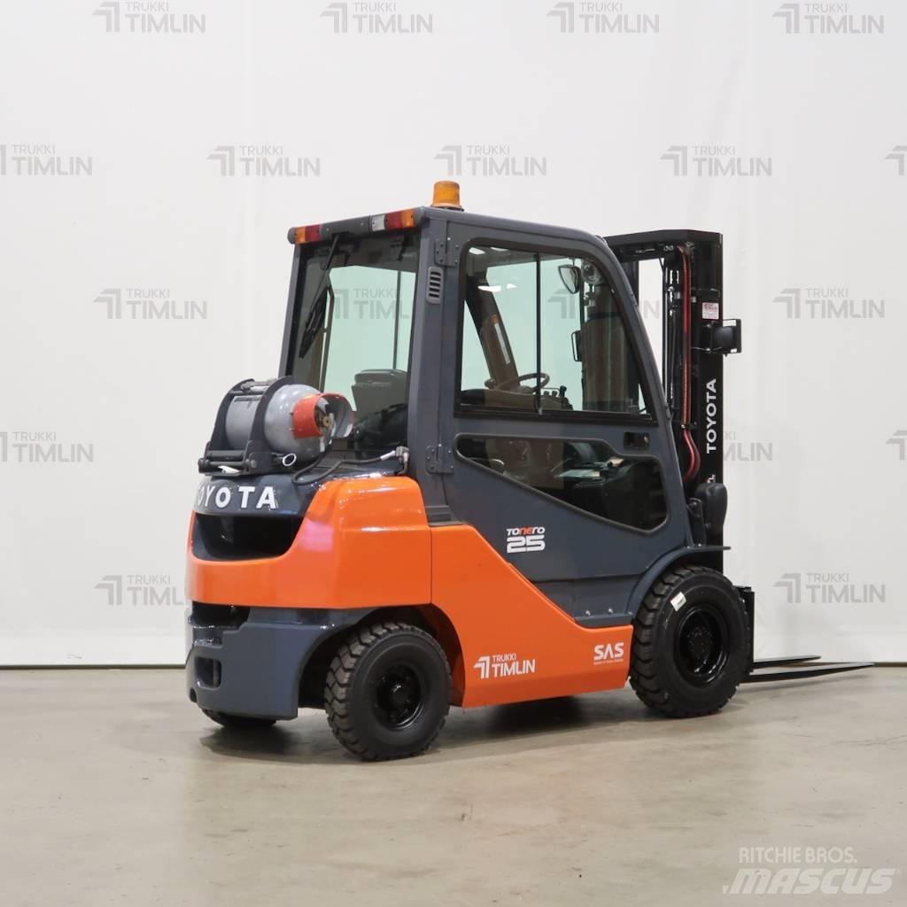 Toyota 02-8FGF25 LPG vozíky