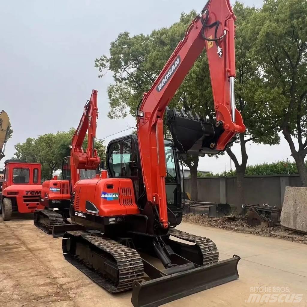 Doosan DX 60-9C Mini rýpadla < 7t