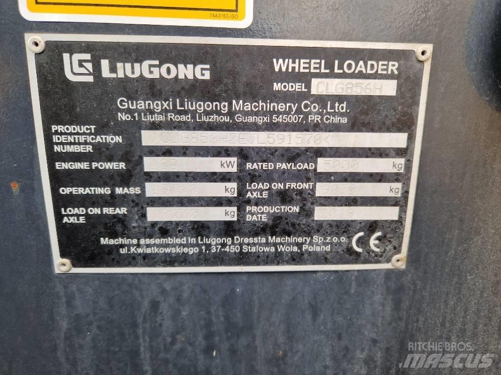 LiuGong 856H Kolové nakladače