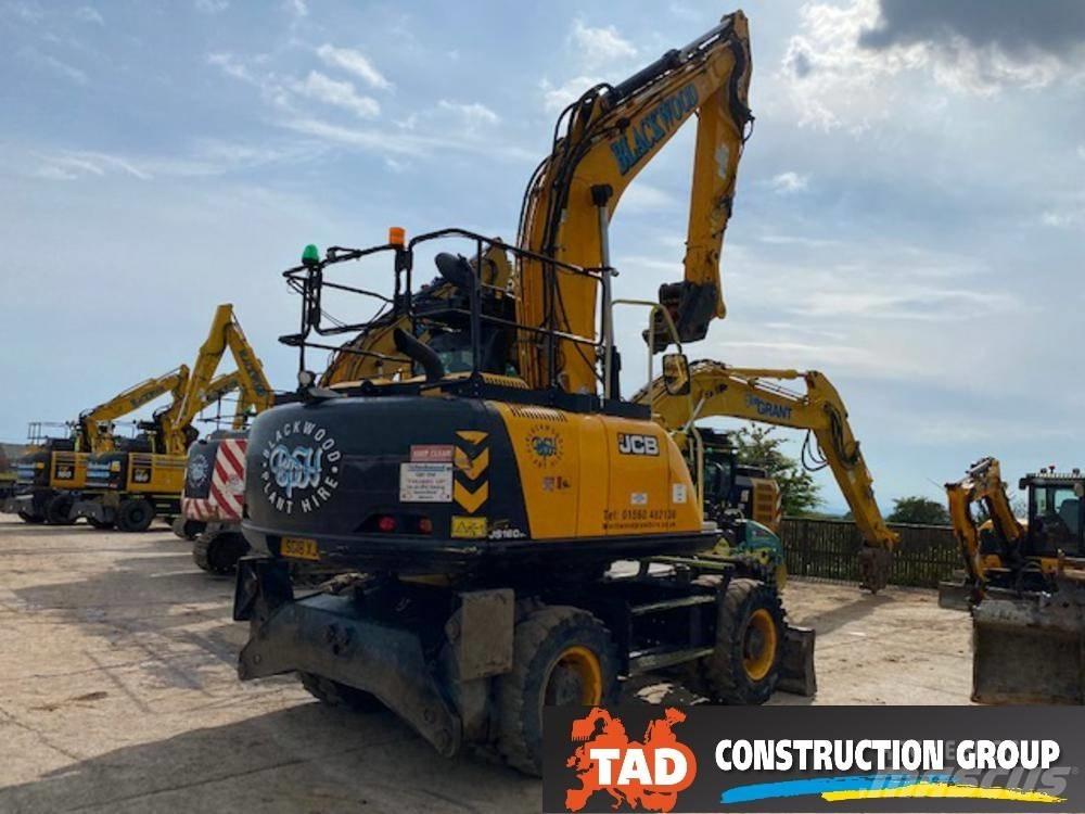 JCB JS 160 W Kolová rýpadla