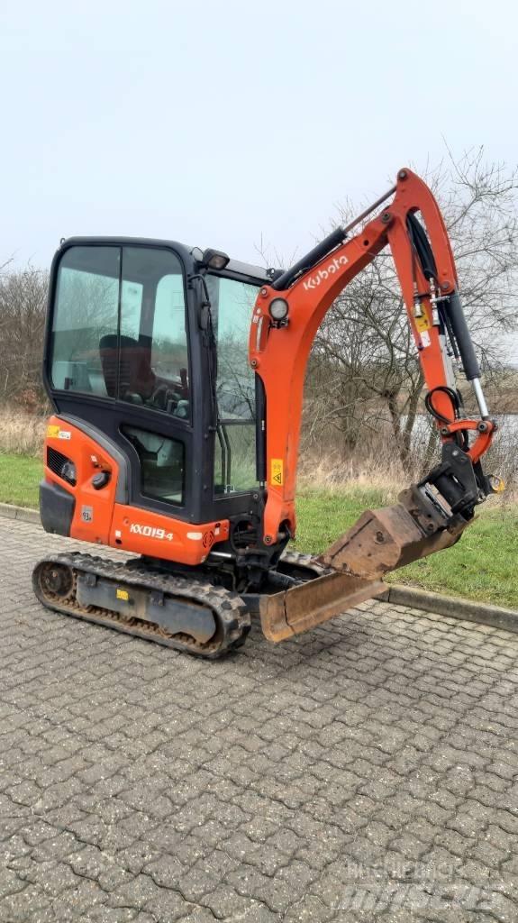 Kubota KX019-4 Mini rýpadla < 7t