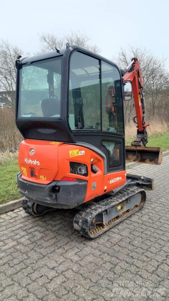 Kubota KX019-4 Mini rýpadla < 7t