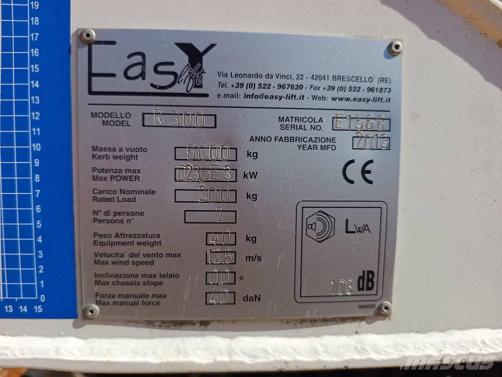 EasyLift R 300 Teleskopické plošiny
