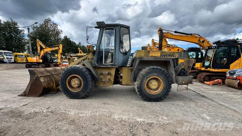 Hanomag 50 E Kolové nakladače