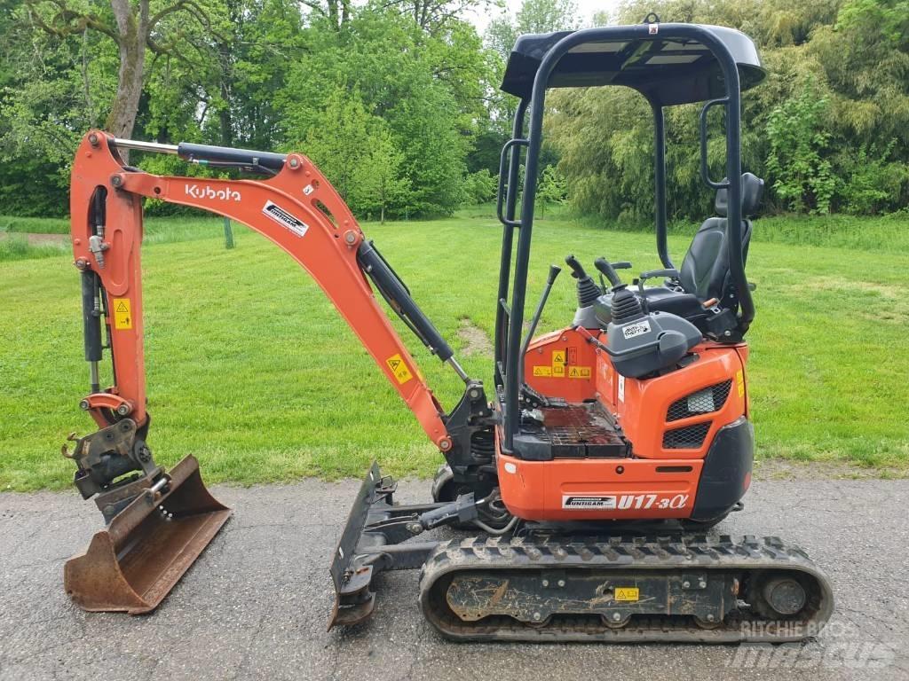 Kubota U 17-3a Mini rýpadla < 7t