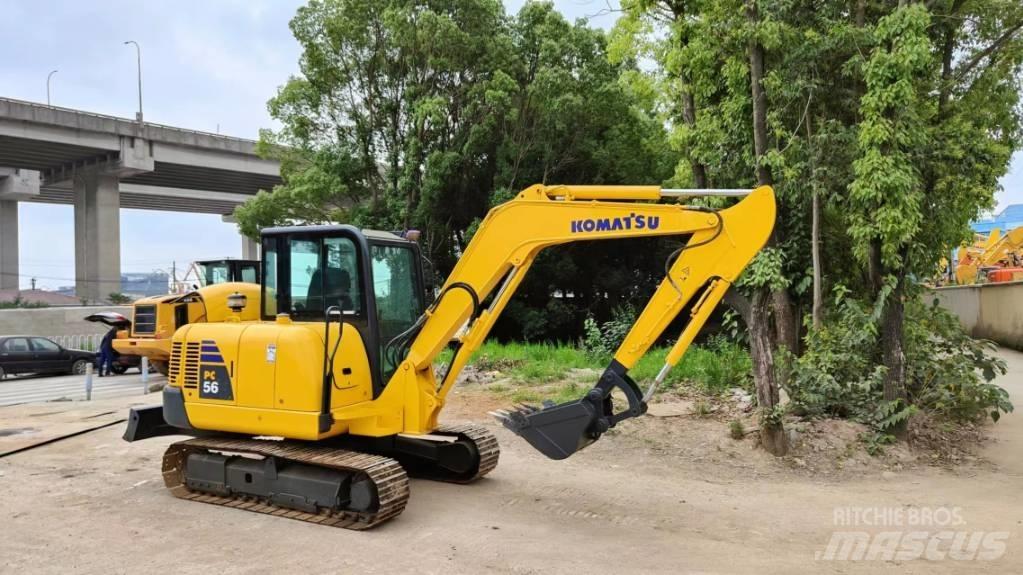 Komatsu pc56 Pásová rýpadla