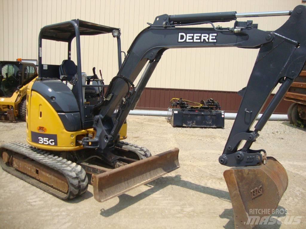 DEERE 35G Mini rýpadla < 7t