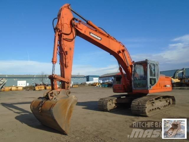 Doosan DX 225 LC Pásová rýpadla