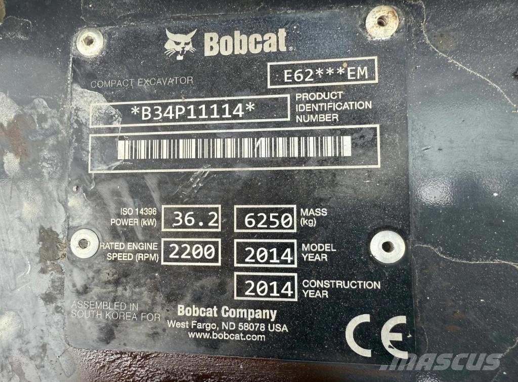 Bobcat E 62 Mini rýpadla < 7t