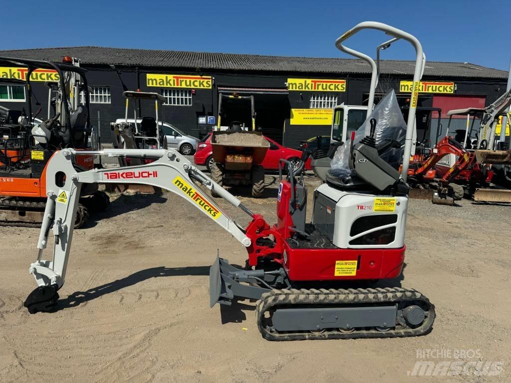 Takeuchi TB 210 R Mini rýpadla < 7t