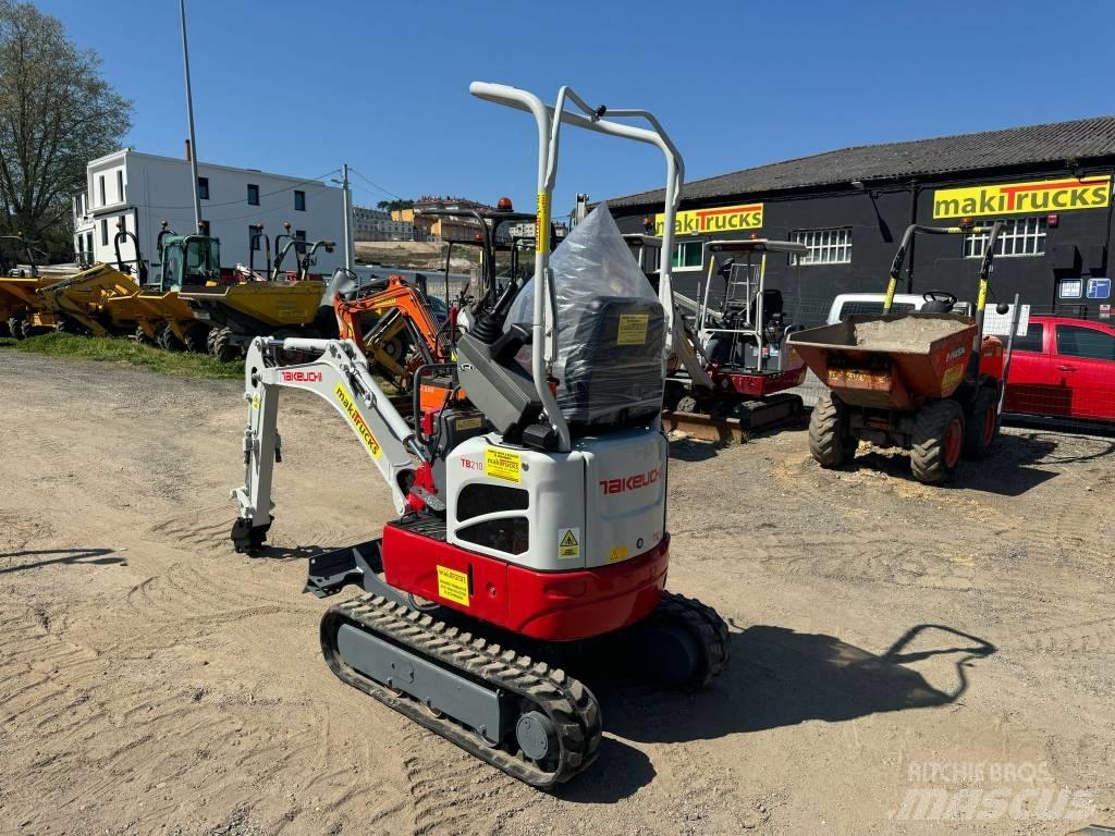 Takeuchi TB 210 R Mini rýpadla < 7t
