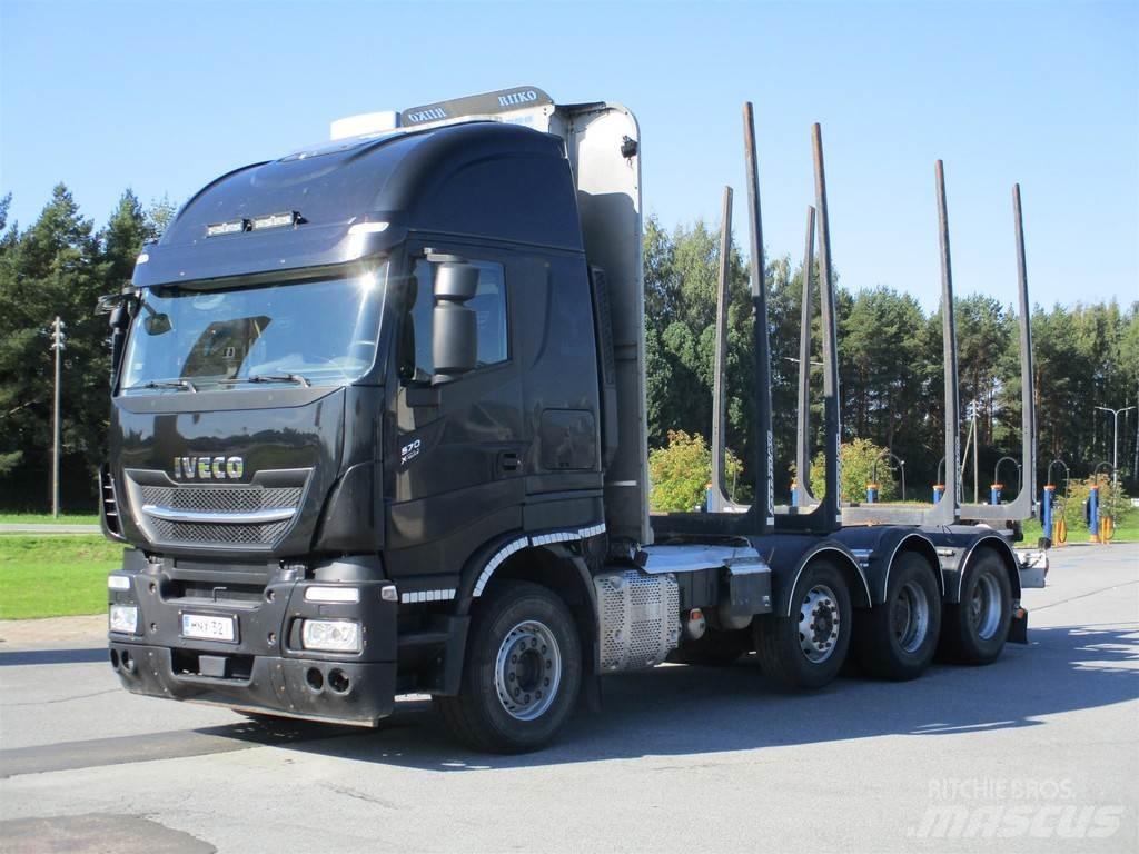 Iveco S-WAY Vozy na přepravu kmenů