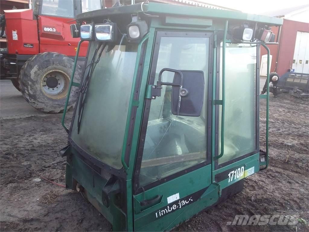 Timberjack 1710d Kabiny a interiér