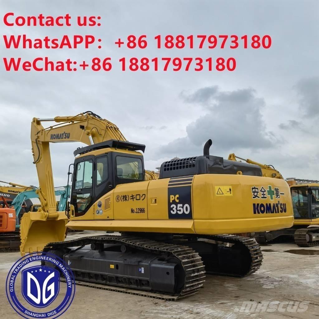 Komatsu PC 350-7 Pásová rýpadla